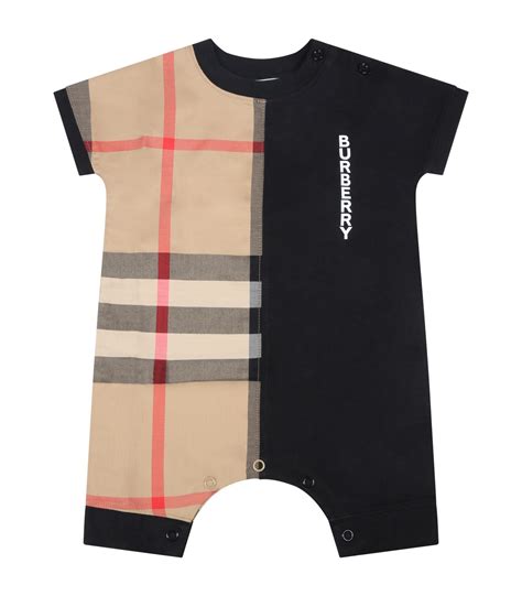 barboteuse burberry bébé|BURBERRY KIDS: Barboteuse bébé .